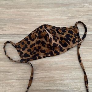 Nordstrom Leopard Print Face Mask